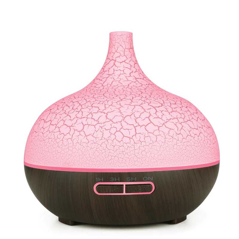

Aroma Essential Oil Diffuser Ultrasonic Cool Mist Humidifier Air Purifier 7 Color Change Led Night Light Crack For Office Home