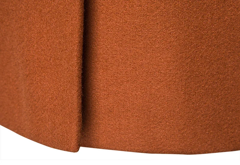 Корейский стиль мужской тонкий Fit Peacoat цветной блок лоскутное длинное шерстяное пальто мужская повседневная куртка с длинными рукавами из смесовой шерсти YF02