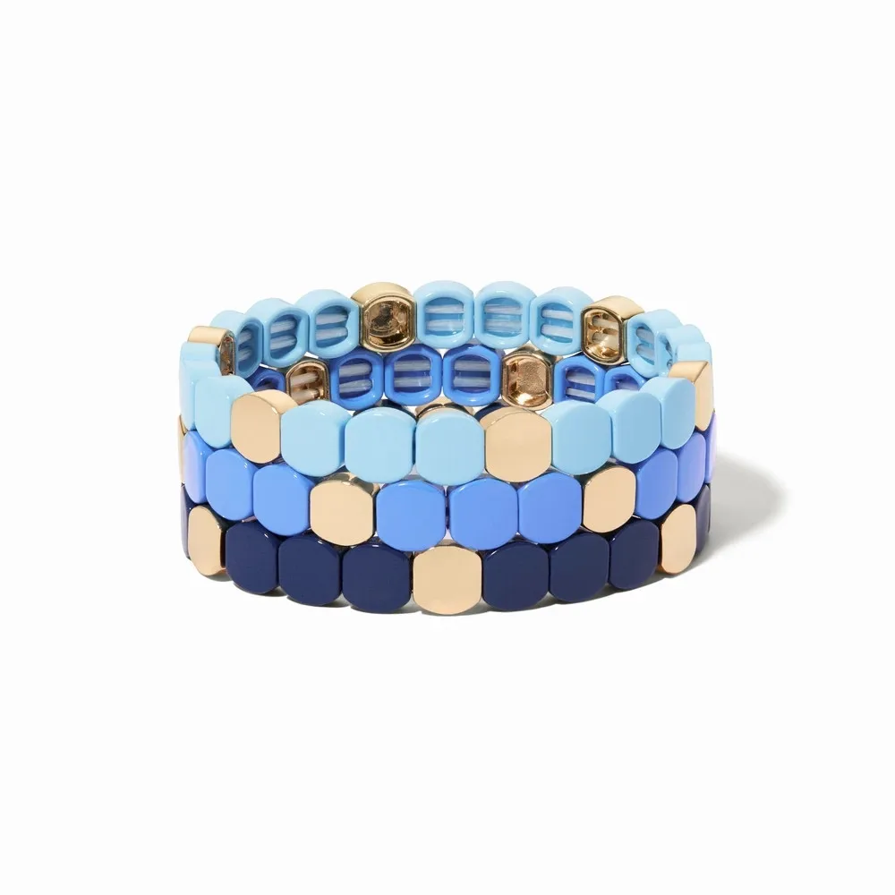 

Shinus Tile Bracelet Women Alloy Enamel Bracelets Men Bangles Stacking Pulseras 2020 Women Fashion Jewelry Handmade Summer Beach