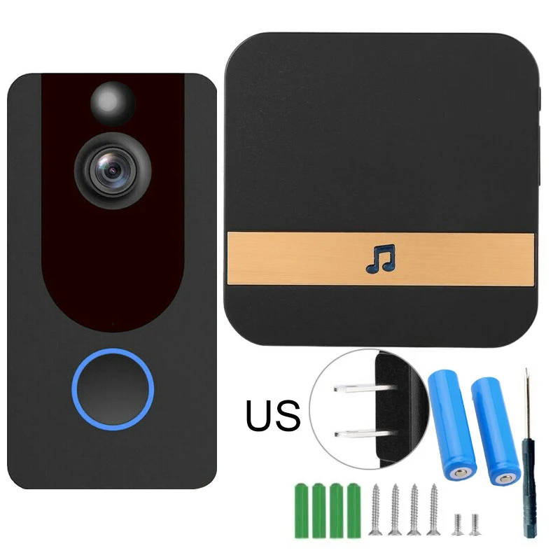 

Voice WiFi Wireless Video Door Doorbell Talk Security Smart Phone Remote Parts
