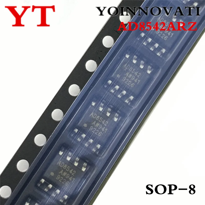 10 шт./лот AD8542 AD8542ARZ AD8542ARZ-REEL лапками углублением SOP-8 лучшего качества | Электронные