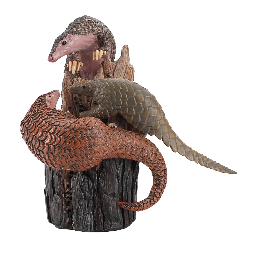 Realistic Pangolin Figure Model Early Educational Science Birthday Gifts Toys Toddler Garden Decor Party Favor | Игрушки и хобби