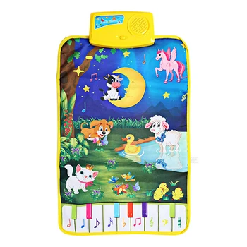 

Baby Play Crawling Mat Music Playing Rug Piano Musical Mat Carpet Recorder Rug Blanket Early Educational Toys for Kids