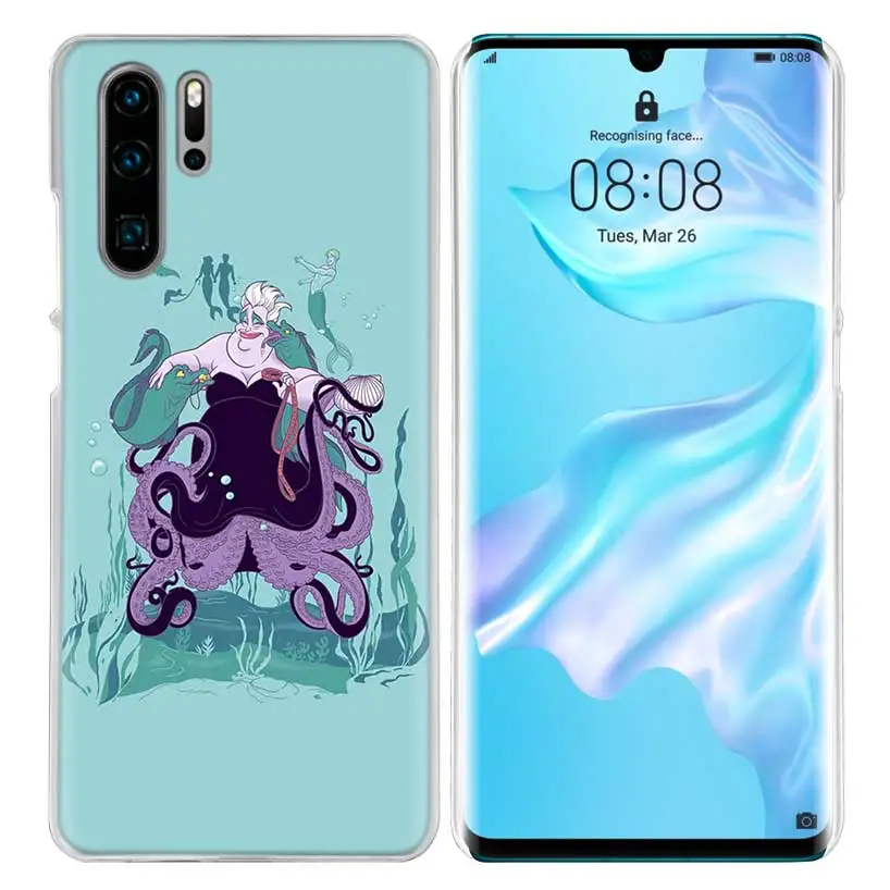 Жесткий чехол для huawei P30 P20 P10 mate 30 20 10 Nova 5 5i Pro Lite P Smart Z Plus Ursula The Little Mermaid - Цвет: 10