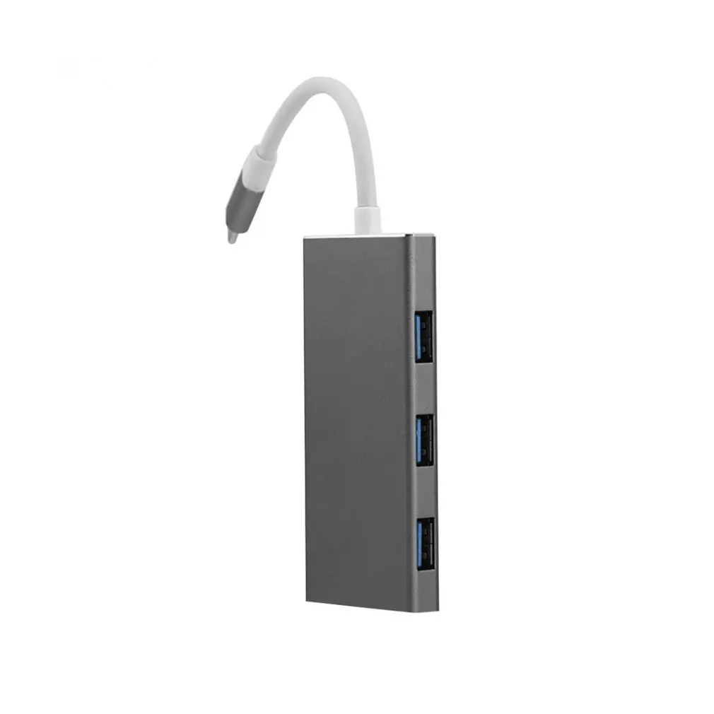 7 в 1 USB 3,0 концентратор USB 3,1 type C 4K HDMI безопасная цифровая карта TF кардридер type C PD зарядный адаптер для MacBook Air Pro