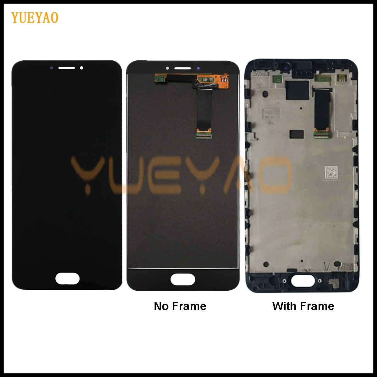 5 5-дюймовый дисплей для Meizu MX6 ЖК-дисплей с рамкой и сенсорной панелью дигитайзер в