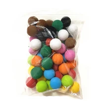 

50pcs 30mm 10 Colors Golf Balls EVA Foam Soft Sponge Balls Golf/Tennis Training for Indoor Golf Practice Children Toy Ball