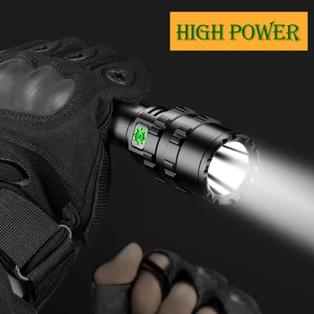 

Powerful Flashlight XML L2 LED Portable Lanterna Linterna Bright Torch Waterproof Flashlights Night Outdoor Light 18650 Battery