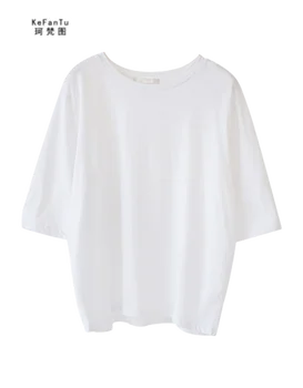 

Black T Shirt Women Clothes 2019 Fashion Tee Top Fashion beige Cotton