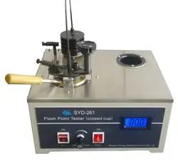 SYD-261 Pensky Martens нефтяной закрытый тестер точечной вспышки лабораторное оборудование для нефтяное масло продукт