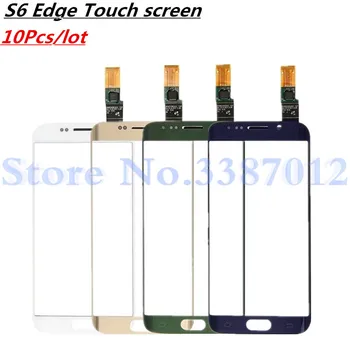 

10Pcs/lot Touch Screen Digitizer For Samsung Galaxy S6 Edge G925 G9250 G925F Touch Sensor Glass Panel Replacement repair part