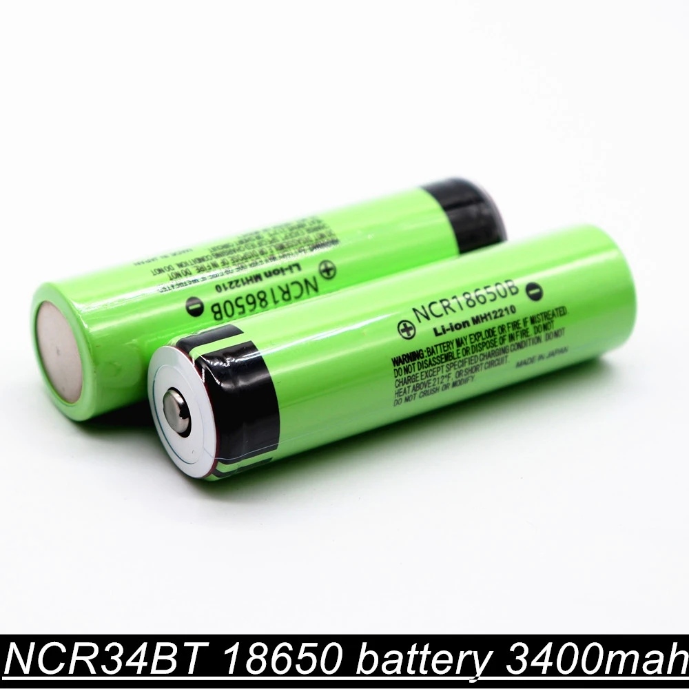 NCR18650B 3,7 v 3400mah 18650 литиевая аккумуляторная батарея для фонариков