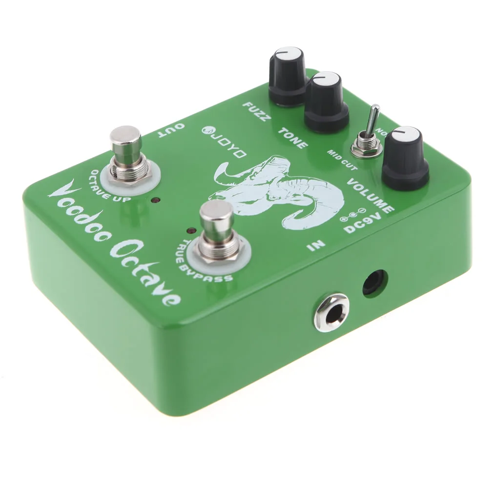JOYO JF 12 Voodoo Октава Фуз эффект гитары педаль эффектов истинный обход|Детали и