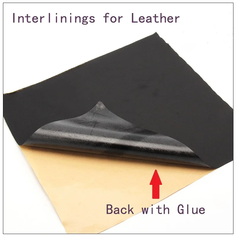 

Hard Back with Glue Interlinings for Leather DIY Leathercraft Wallet Shoulder Bag Handbag Leather Lining 480x300x0.25mm