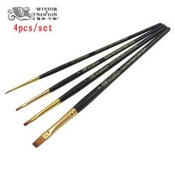 Winsor&Newton Painter professional Paint brushes Gouache Watercolor brush 4pcs/set or 6pcs/set
