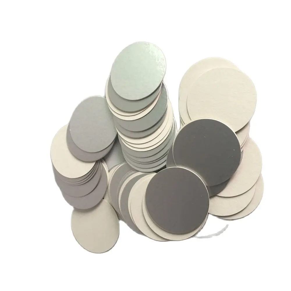 Plastic Bottle Glass Jar Induction Sealing Foils By Heat Gasket Cosmetic Can Accessories Aluminum Foil Prevent Leakage 500PCS aluminum foil sealing sticker