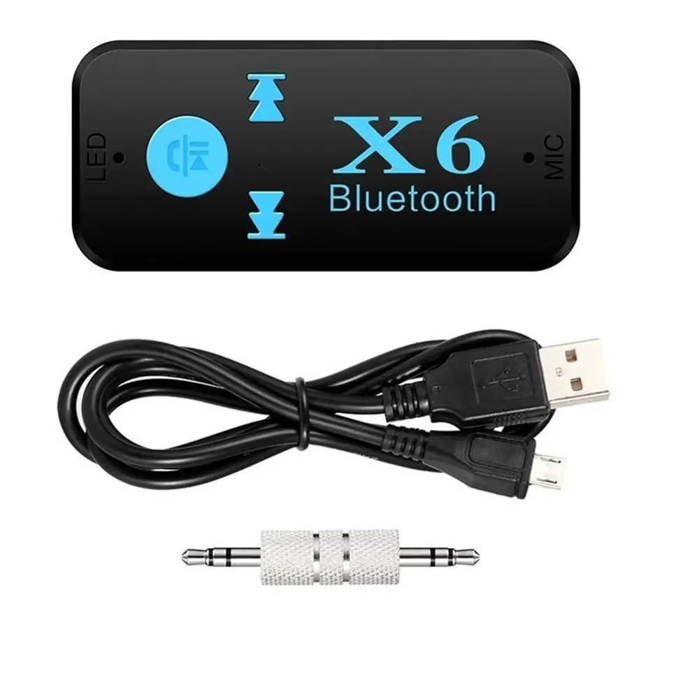 Bluetooth адаптер 3 в 1 беспроводной 4,0 USB Bluetooth приемник 3,5 мм аудио разъем TF кард-ридер микрофон поддержка вызова автомобильный динамик
