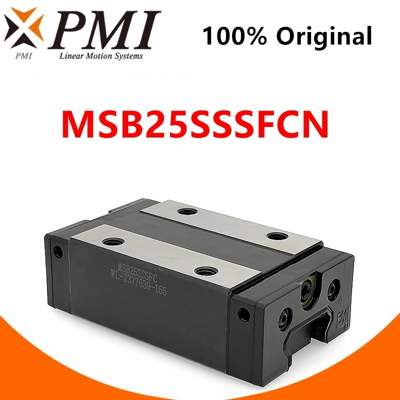 Оригинальный Тайвань PMI MSB25S MSB25S-N MSB25SSSFCN профильные рельсовые направляющие