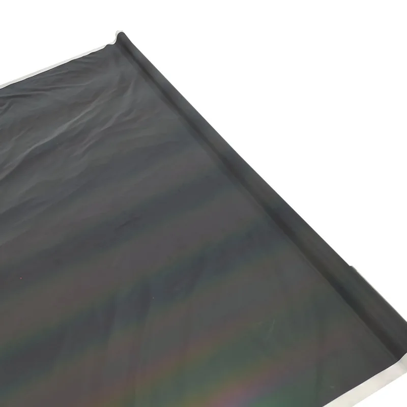 140CM Rainbow Reflective Fabric Bright Silver High Visibility Reflection  Magic Gradient Color Black Garment Accessories Clothes