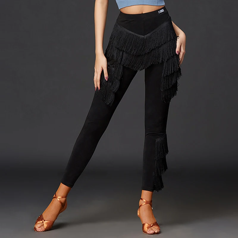 ZYM Ultimate Dance Pants in Black 2428 | Stretch Dance Pants for Ballroom, Latin, Jazz, Salsa, Kizomba Dance Practice, Day Wear & Social Dancing