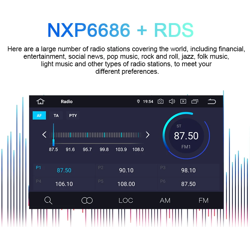 Discount NaviFly Pure Android9.0  IPS DSP 4G WIFI Car GPS Navigator for Hyundai Tucson IX35 Car dvd player radio audio BT View camera 5