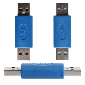 

USB To USB Connector USB 3.0 Type A Male to Type A Male For Hard Disk Radiator Computer Super Speed USB3.0 Connector Converter