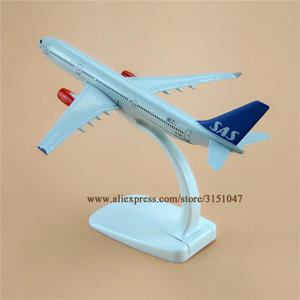 16 см Air скандинавский SAS Airlines A330 Airbus 330 Airways металлический сплав модель самолета самолет литье под давлением