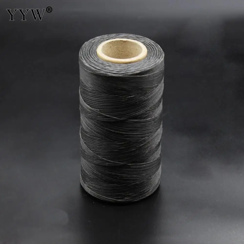 50m/Lot 0.8mm waxed Polyester Cord Needlework Beads Spool String Kumihimo Diy Bracelet Jewelry Findings Rope Component 22 Colors - Цвет: 21