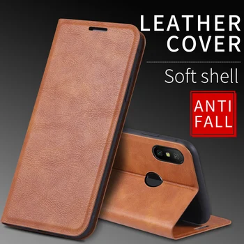 

Magnetic Flip Wallet Phone Case for Xiaomi Mi A2 Lite 6X Leather Back Cover Wallet Card Holder Stand Housing MiA2 A2Lite Mi6X