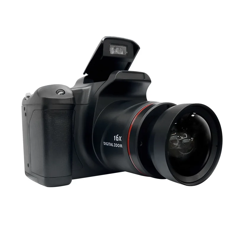 Camaras de video digitales Cámara de selfie de alta definición de 16MP, videocámara digital SLR portátil, zoom digital de 16x, cámara de fotografía profesional 2021 n - Imagen 2