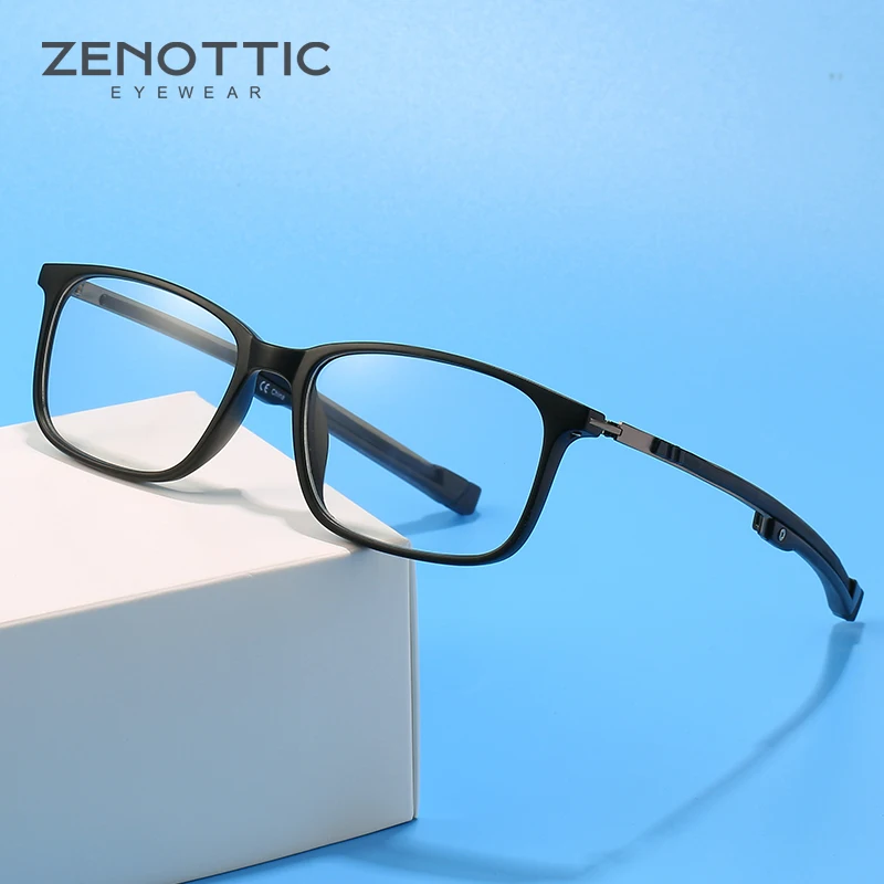 Очки ZENOTTIC с металлической оправой для мужчин и женщин оптические аксессуары
