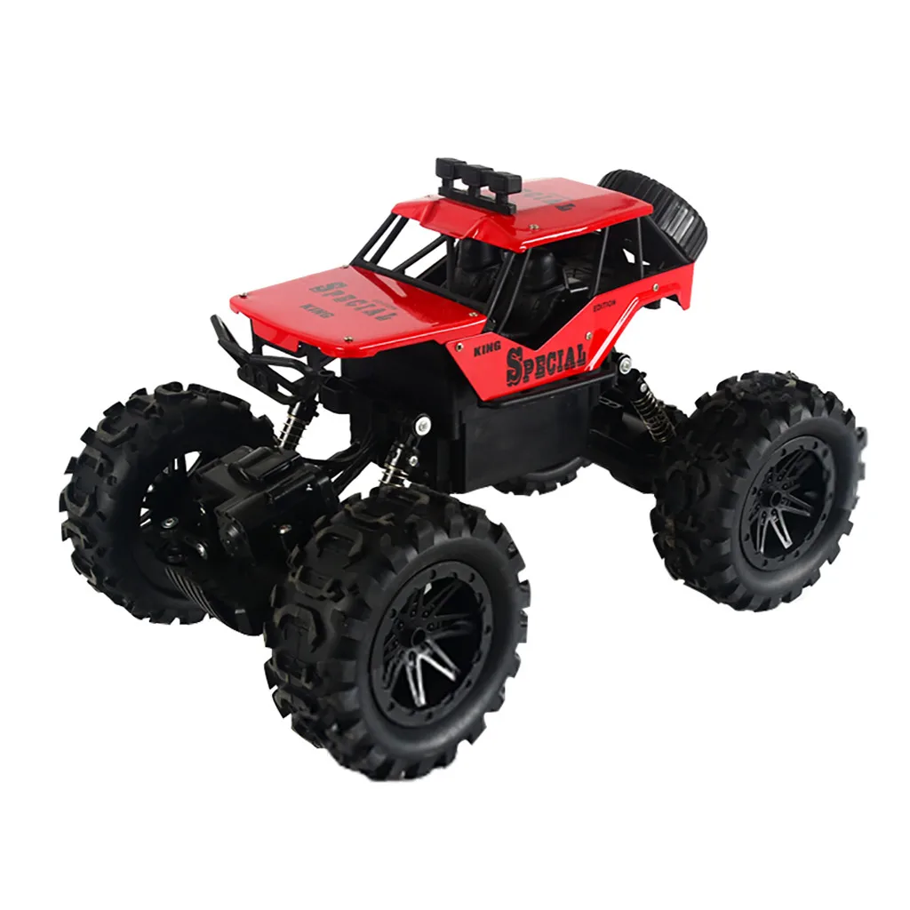 1/14 2.4GHz Alloy Body Shell Rock Crawler 4WD  Off-road Remote Control Climbing Vehicle RC Buggy Big foot Car Toy Children Toys