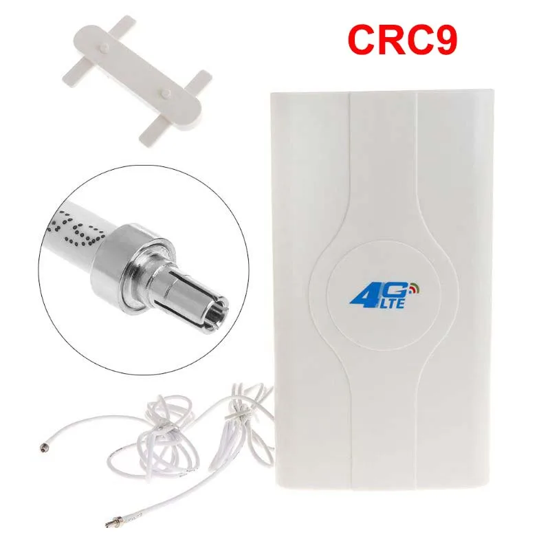 700~ 2600mhz 88dbi 3g 4g Lte Антенна мобильная антенна 2* SMA/2* CRC9/2* TS9 мужской разъем Усилитель Mimo панельная антенна+ 2 метра - Цвет: 1