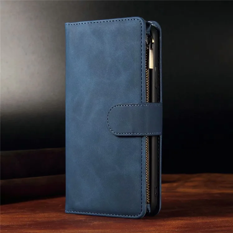 Чехол на молнии для samsung S10 Plus, Роскошный кожаный флип-бумажник, чехол для samsung S10 S9 S8 Plus Lite Note 9 10 Pro, чехол для телефона