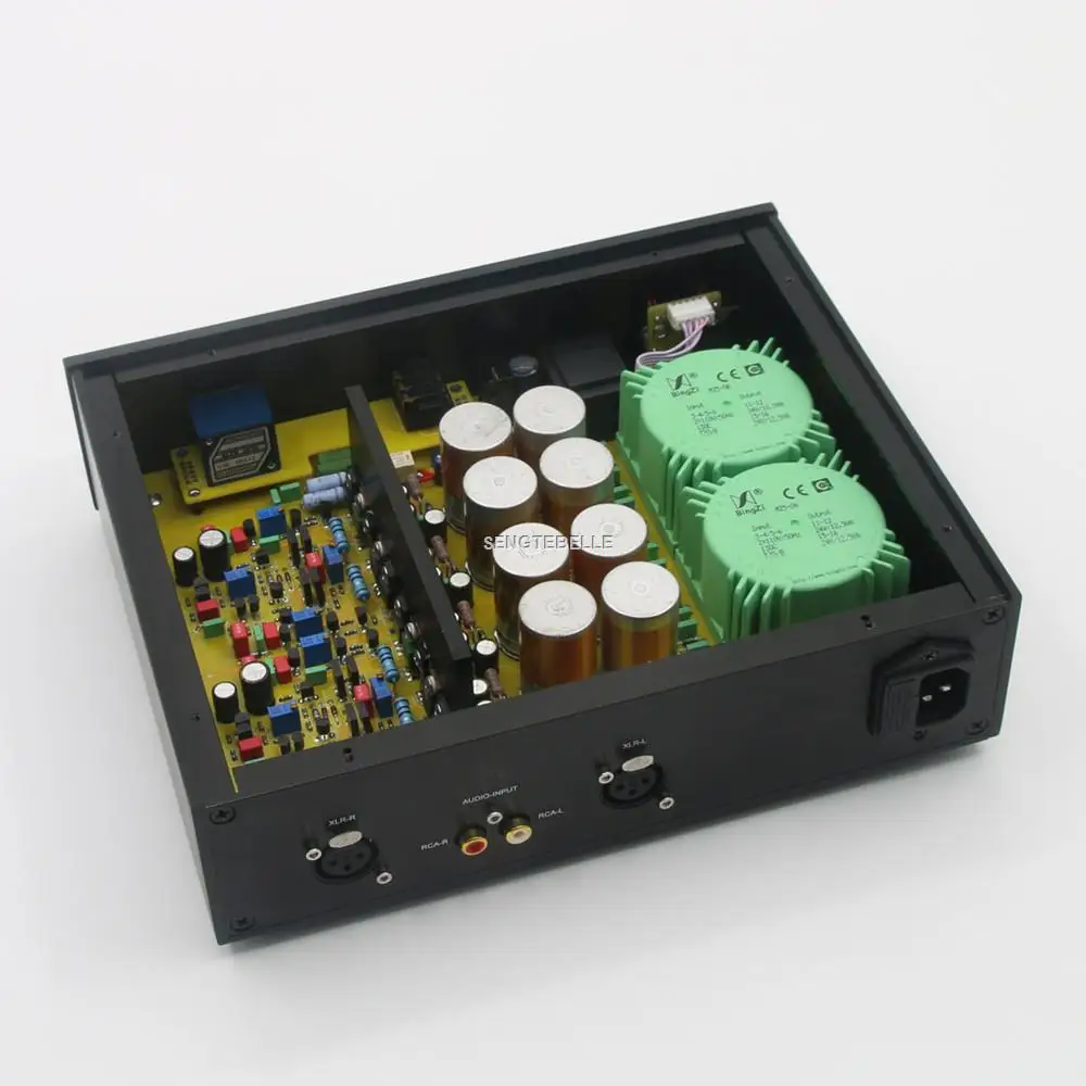 Finished Hifi Desktop Headphone AMP Class A