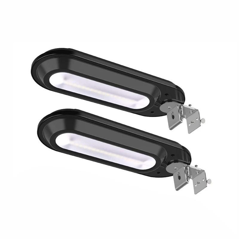 

Solar Gutter Lights Outdoor,Super Bright 18 Led Deck Light Waterproof Wall Lamps Dusk to Dawn for Garden Fence Garage Pathway (P