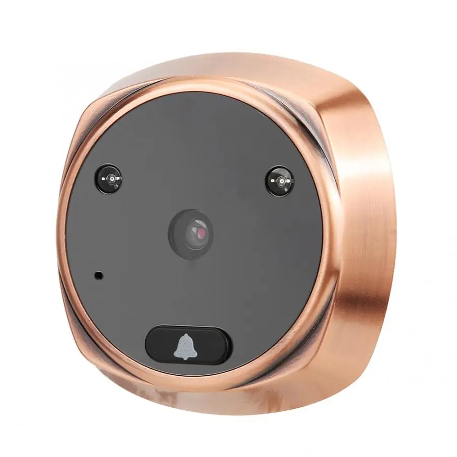 3in 720P HD LCD Screen Visual Electronic Door Viewer Video Smart Doorbell 160 Degree