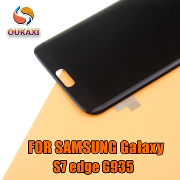 

Super AMOLED display For SAMSUNG GALAXY S7 EDGE G935 G935F LCD Display Touch Screen Digitizer For s7 edge lcd