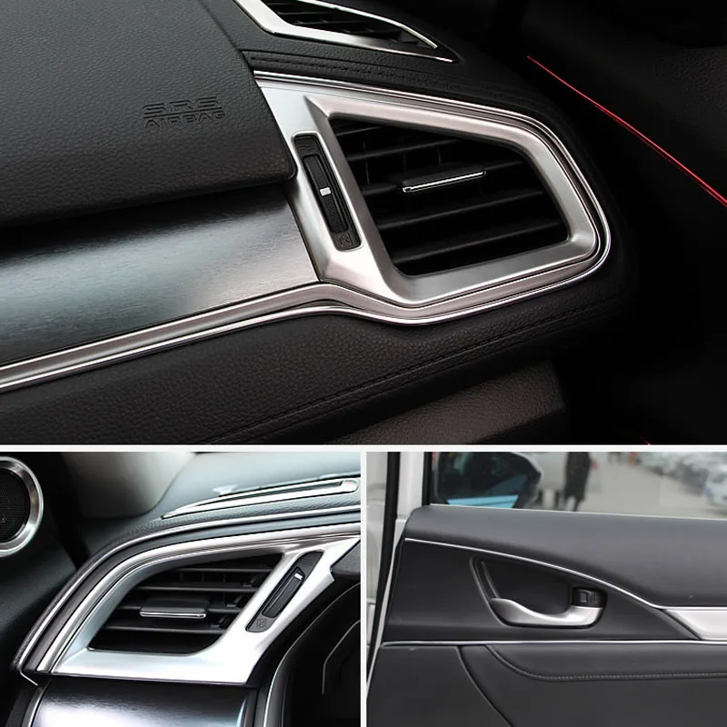 5M Interni Sticker Strisce Decorative Car Styling Per Fiat Punto 500 Palio Argo Grande Panda Lifan X60 Cebrium Solano New Celliy