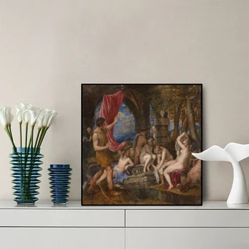 

Canvas Wall Art Nude Painting Decorative Calligraphy Art Wall Pictures for Living Room Posters and Prints Home Decoration