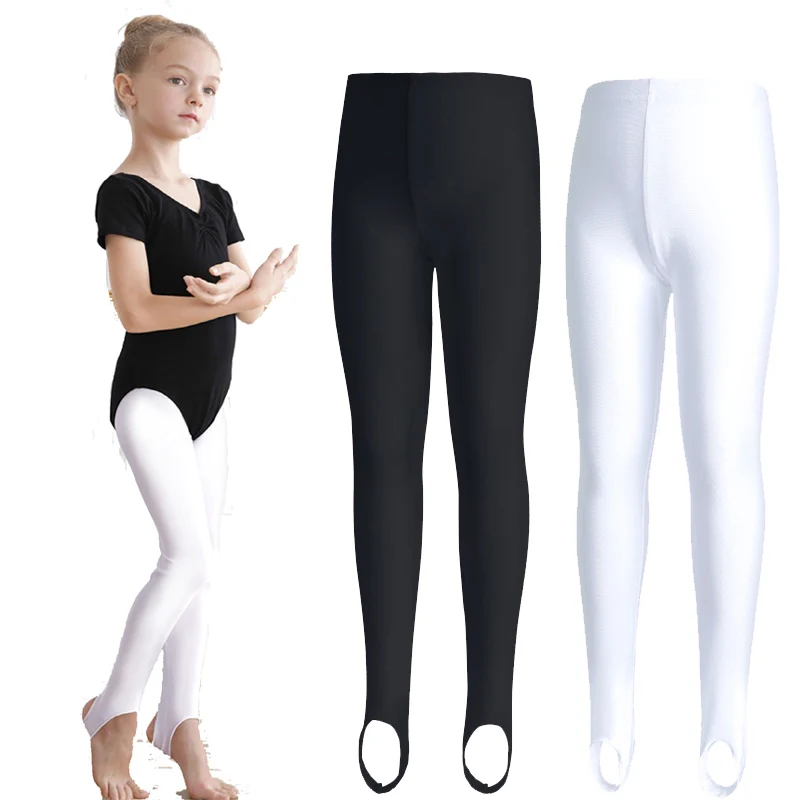 Girls Kids Ballet Stirrup Tights Pantyhose Child Dance Leggings Cotton  Spandex Yoga Gymnastics Dance Pants - AliExpress