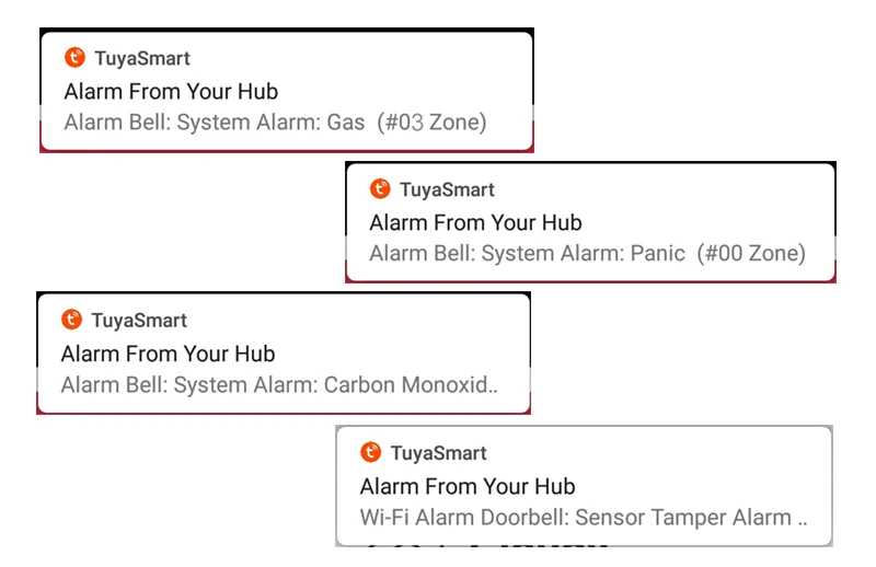 5 WIFI doorbell alarm type