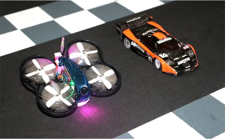 LDARC 90GTI 3S 98 мм PNP FPV Whoop 2 дюйма Quad F4 OSD Контроллер полета 4в1 20A ESC 200 мВт Регулируемый VTX CADDX черепаха 1080P HD