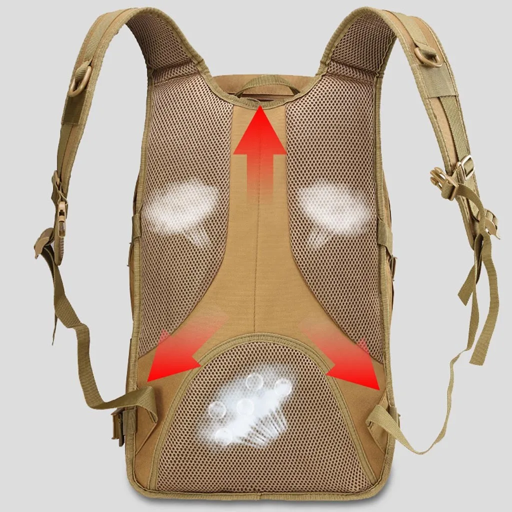 Man Waterproof business travel backpack Large Capacity Hiking Camping Outdoors Travel Bags large backpacks for men#1025g25
