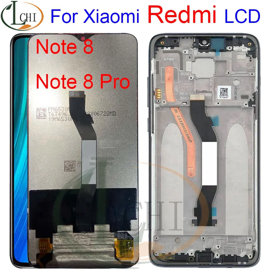 Оригинальный ЖК дисплей для Xiaomi Redmi Note 8 Pro 8Pro M1906G7I сменный сенсорный экран LCD M1908C3JH дигитайзер|Экраны