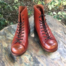 Мужские демисезонные зимние ботинки; Goodyear; Мужские ботинки в байкерском стиле «Челси»; Рабочая Мужская обувь из натуральной кожи