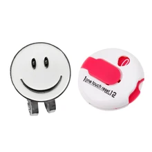 Счетчик очков в Гольф табло инструмент для подсчета очков Магнитный Маркер Шляпа заколка-шляпка козырек клип клуб аксессуары