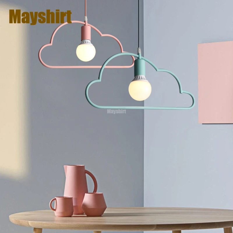 Современный облачный подвесной светильник для гостиной s Home Deco детские подвесные