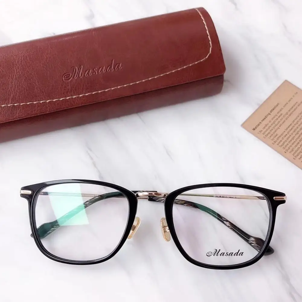 Vintage Optical Glasses Frame Glasses Frame Men And Woman Square Eyewear Classic Full Optical Prescription Eyeglasses Frames - Цвет оправы: C1