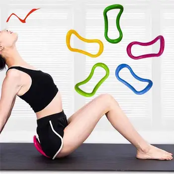 

Practical Multifunction Sport Yoga Circle Yoga Ring Pilates Workout Fitness Circle Training Resistance Support Tool